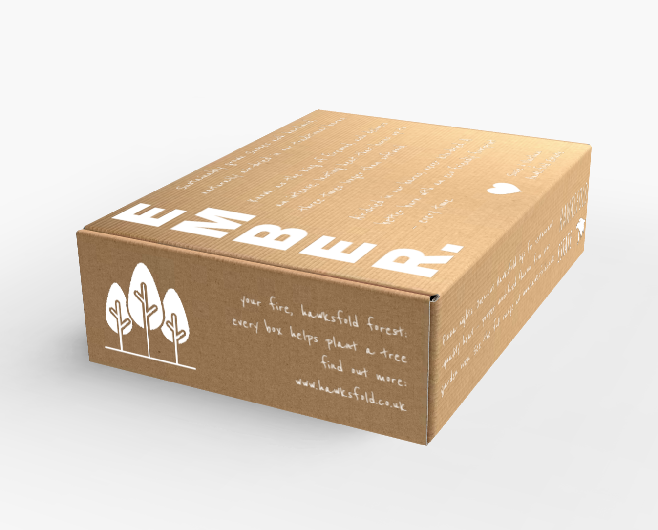 Hawksfold Big Green Egg Natural Fire Starter Kindling