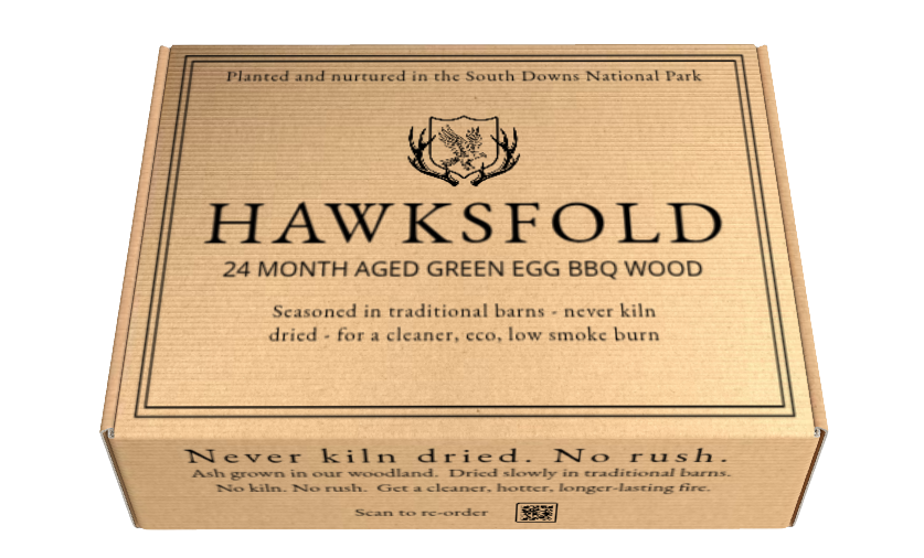 Hawksfold Big Green Egg Starter Bundle - Ash Hardwood