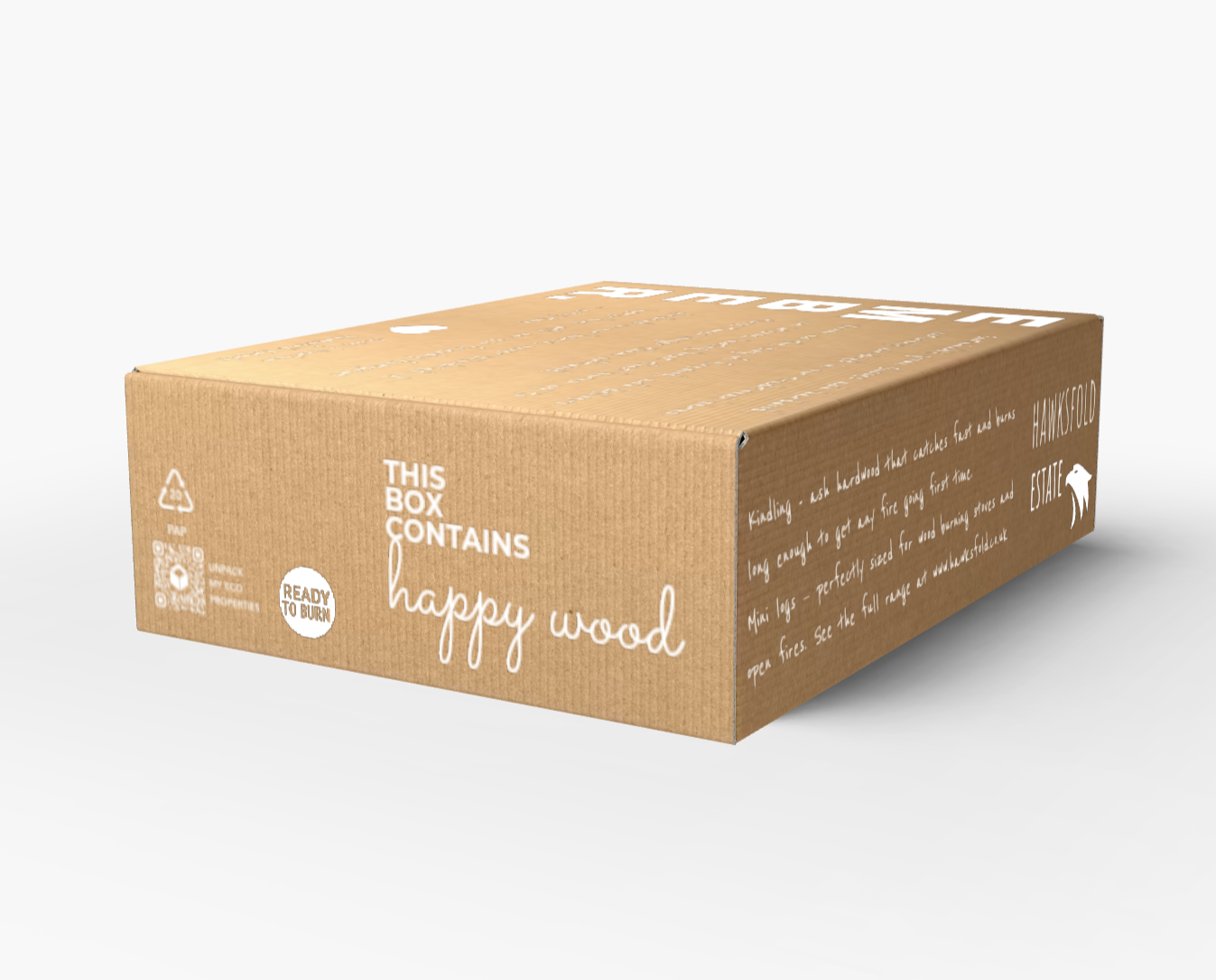 Hawksfold Big Green Egg  Natural Fire Starter Kindling